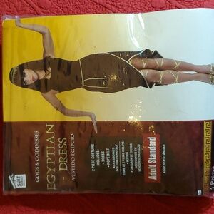 God goddess egyptian dress bible halloween costume adult Up To US size 8
